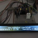 montage DHT22 sur arduino avec LCD