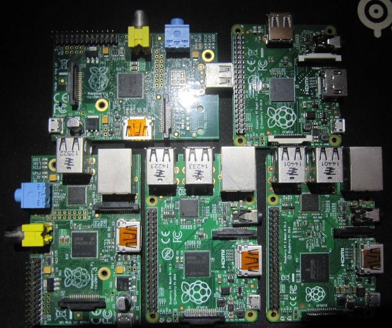 Les Divers Modèles De Raspberry Pi Nagashur 5609