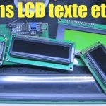 Les écrans LCD texte et leur conversion I2C