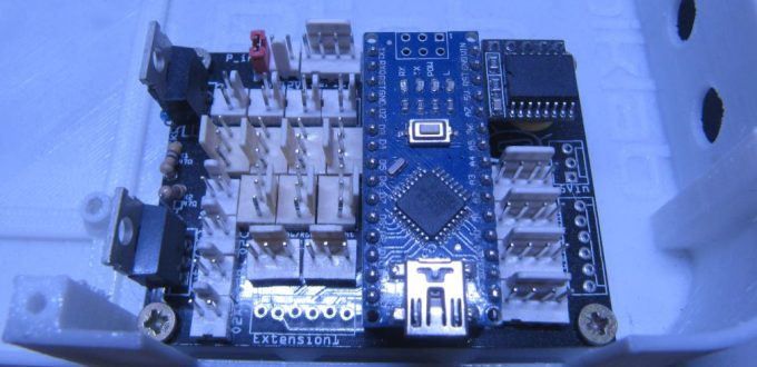 rampe à LED intelligente : la carte de commande