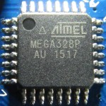 Atmega328p en composant de Surface sur un clone chinois d'Arduino nano (V3)